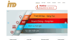 Desktop Screenshot of inbinhduong.com